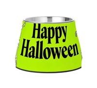 Gamelle verte fluorescente pour animaux de compagnie avec support en acier inoxydable pour petits animaux de compagnie confortables pour animaux de compagnie platos para perros pequenos