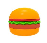 Gamelles à Alimentation Lente pour Chien, Chat, Design Hamburger, Interactive, Anti-étouffement, séparation, Base antidérapante, idéale pour Les Repas des Chiens et des Chats