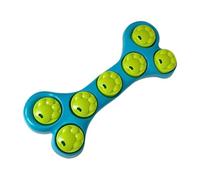 Gamelles à Alimentation Lente pour Chiens - en Forme d'Os Interactive Anti-Étouffement | Gamelle Puzzle Distributeur Animal | Alimentation Quotidienne, Divertissement, Jeu, Entraînement Et Anti-Ennui