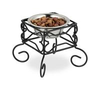 Gamelles Accessoire chien bois Mangeoire Porte-gamelles Bols Récipients