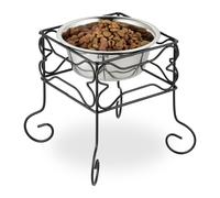 Gamelles Accessoire chien bois Mangeoire Porte-gamelles Bols Récipients