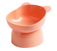Gamelles Anti-vomi pour Chats D'intérieur, Bol Surélevé De Nourriture Chat Inclinable Gamelle Surélevée Peu Profonde Station d'alimentation - Nourriture Et Eau Profonen Étain