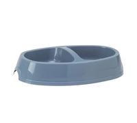 Gamelles double pour chien Nobby Pet Picnic Gris 2x400 ml