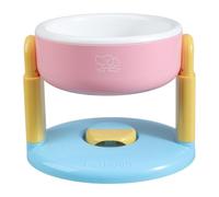 Gamelles ergonomiques surélevées pour chien avec support stable et hauteur réglable pour la plupart des races de chiens - Couleur vive - Multifonctionnel