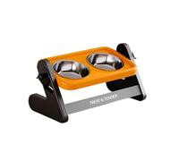 Gamelles ergonomiques surélevées pour Chiens avec Stable et Hauteur réglable pour la Plupart des Races Station d ' Alimentation Plat Multifonctionnel réglable pour Animaux de Compagnie