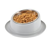 Gamelles inclinées pour chiens - Design ergonomique surélevé pour une meilleure amélioration pendant les repas, dispose d'une base antidérapante sécurisée, fabriquée en acier inoxydable de qualité