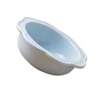 Gamelles modernes en céramique pour chats - Base en fer non glissante - Facile à nettoyer - Accessoire d'arrosage - Pour chats surélevés