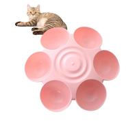 Gamelles pour animaux de compagnie en forme de avec 6 gamelles pour animaux de compagnie au design sûr et durable avec pétales de fleurs pour vivre à la maison - P