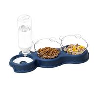 Gamelles Pour Chat Distributeur d'Eau Automatique Avec Bouteille Intégrée | Bol À Eau Anti-Chatouilles Pour Pour Chiens et Chats de Toutes Tailles - Utilisation Quotidienne