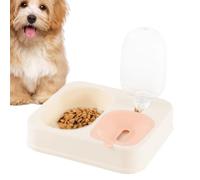 Gamelles pour chat | Gamelles 2 en 1 avec poids automatique de l'eau | Ensemble distributeur d'eau et de nourriture pour lapin - Fournitures pour animaux domestiques pour séparation sèche et humide