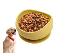 Gamelles pour chat - Plateau de nourriture contre la fatigue des moustaches - Ventouses - Empêche les déversements - Bords surélevés - Gamelle d'eau - Chien boit de nourriture humide et sèche - Chaton