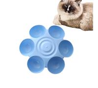 Gamelles pour Chaton - Inclinaison Ergonomique, Gamelle en Forme De, Mangeoire Puzzle en Céramique | Bol d'alimentation Multiple pour Chat avec 6 Bols pour Chat, Favorise Une Meilleure Digestion