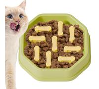 Gamelles pour chien à alimentation lente, anti-étouffement, gamelle interactive avec motif en , favorise des habitudes alimentaires saines pour chiens, chiots, chats, alimentation en eau pour