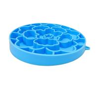 Gamelles pour chien à alimentation lente | Assiette double face en silicone, tapis à lécher pour chien avec ventouses - pour l'ennui des chiots et animaux domestiques