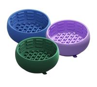 Gamelles pour Chien à Alimentation Lente - Base antidérapante Anti-étouffement en Silicone, gamelle à Alimentation Lente pour Petit Chien, Outil d'enrichissement de l'alimentation pour Chiot, e