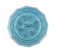 Gamelles pour chien à alimentation lente en forme de puzzle interactif ABS antidérapant pour petits chiots et petites races