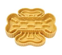 Gamelles pour chien à alimentation lente | Gamelle à ventouse | Anti-déversement et anti-étouffement pour le dressage des chiots âgés - Soulage l'ennui - Pour l'intérieur et l'extérieur - 23 x 23 cm
