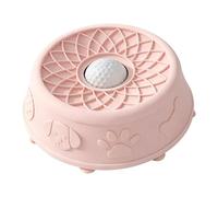 Gamelles pour chien à alimentation lente, jouets d'enrichissement à ventouse en silicone, bol à lécher pour chien avec balle - pour nourrir les animaux de compagnie, manger, lécher,