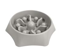 Gamelles pour chien à alimentation lente - Plat puzzle interactif anti-étouffement, base stable antidérapante, matériau durable non toxique, design stimulant mentale | Structure légère facile à