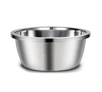 Gamelles pour chien en acier inoxydable - Design stable et lisse - Passe au lave-vaisselle - Gamelle en métal pour nourriture et eau - Pour grandes races d'animaux de compagnie