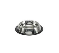 Gamelles pour chien en inox plate antidérapant Nobby Pet Argenté 200 ml