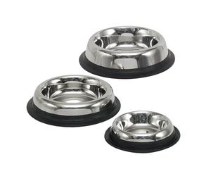 Gamelles pour chien inox plate antidérapante Nobby Pet Royal Argenté 200 ml