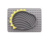 Gamelles pour chien, tapis à lécher anti-basculement, tapis à lécher stable pour animaux de compagnie, gamelle pour animaux de compagnie à manger lentement, tapis à lécher pour chiots, tapis à lécher