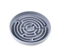 Gamelles pour chiens à alimentation lente - Jouets interactifs anti-ascension avec tasse d'aspiration pour réduire les nausées | Silicone Maze Dog Bowl Mangeoire lente | Gamelle lente pour chiens