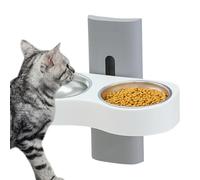 Gamelles pour chiens amovibles : hauteur élevée station de nourriture, mangeoire pour chat | Support de bol incliné, accessoire de confort du cou, plateau de nourriture réglable