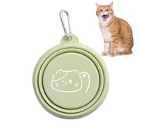 Gamelles pour chiens pliables | Pet Travel Pleaspsible Bowls portables pour chiens | Arrosage d'alimentation Petite taille moyenne grande animaux de compagnie Grandes tasses pour camping, excursion