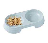 Gamelles pour chiots | Macaron Elevated Cat Double Bowl, Ensemble de nourriture pour chiots et bols d'eau, gamelles pour nourrir les chiens de petite et moyenne taille, les chats, les chiots
