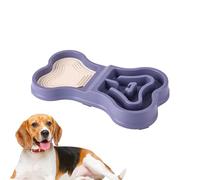 Gamelles pour La Nourriture Et L Eau | Alimentation en Douceur Et Lavable Au Lave-Vaisselle - Bol pour Ralentir La Prise De Nourriture,pour Chiot, Maison, Voyage, Intérieur Et