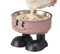 Gamelles surélevées pour animaux de compagnie en acier inoxydable : anti-fuite, station d'alimentation surélevée, expérience gastronomique propre | Home Bol pour chiots