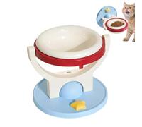 Gamelles surélevées pour chat - Distributeur mural pliable et réglable | Gamelle surélevée pour voyage, intérieur et extérieur, cuisine, jardin, terrasse, balcon