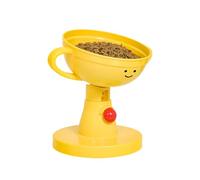 Gamelles surélevées pour chat - Gamelles antidérapantes réglables en hauteur à 5 niveaux | Station de gamelle surélevée pour chat - Pour la maison, le camping, l'extérieur, le jardin et les