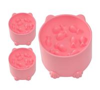 Gamelles surélevées pour chats | Assiette pour animaux de compagnie passe au lave-vaisselle et anti-déversement, bol surélevé pour nourriture pour chats, chiens et chiots avec une alimentation saine