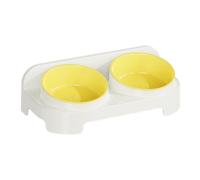 Gamelles Surélevées pour Chats,Distributeur d'eau Incliné Anti-Dérapant | Bols pour Chien Et Gamelle pour Chat Rehaussée | pour Chaton Chiot Taille Moyenne Intérieur