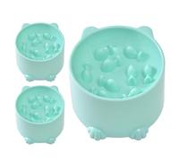 Gamelles surélevées pour chats, plateau d'alimentation pour animaux de compagnie anti-déversement et antimites, bol surélevé pour nourriture pour chats pour nourriture sèche et humide et un régime