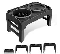 Gamelles surélevées pour Chien - 4 hauteurs réglables - avec gamelles à Alimentation Lente et Anti-déversement - Hauteur réglable : 8,1 cm, 22,1 cm, 25,9 cm, 30 cm - pour Animaux de Compagnie de