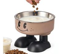 Gamelles Surélevées Pour Chiens - Mangeoire Pour Animaux De Compagnie Anti-débordement, Mangeoire Anti-fuite, Gamelles Surélevées En Acier Inoxydable Pour Animaux De Compagnie | Pour Réduire La Fatigu