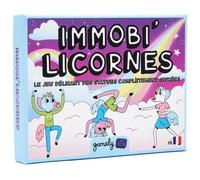 Gamely Immobi’Licornes : Le Jeu de Poche délirant des Statues loufoques - Un Jeu Rapide à Apprendre, Convivial et Familial Qui Fait Rire Petits et Grands Ensemble