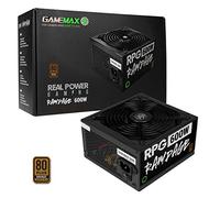 GameMax Alimentation Rampage 600 W (sans câble d'alimentation inc.), Non modulaire, APFC, condensateur Principal TK Japonais, 80 Plus Bronze, efficacité de 88%, Ventilateur de Refroidissement de 14