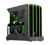 GameMax BLADE CONCEPT Full Tower Blanc, ATX, 2x3.5", 2x2.5", 3 Slots, USB 3.2 Gen 1/Gen 2 Type A/C, LED RGB, Métal, 254x498x463mm
