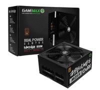 GameMax Bloc d'alimentation Rampage 850 W (sans câble d'alimentation inc.), entièrement modulaire, APFC, condensateur Principal Japonais TK, Bronze 80 Plus, 88% d'efficacité, Ventilateur de