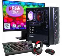 GAMEMAX PC de jeu Diamond BK SET2515 7394 - Core i5-1440F | 32 Go RAM | 1 TB SSD | RTX 4070 + MSI PRO MP273A - 27