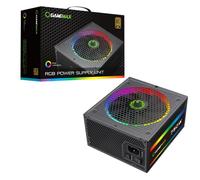 GameMax RGB750 Pro Modulaire 80 Plus Gold Alimentation avec Ventilateur ARGB 14cm | Noir