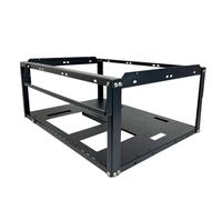 gameng Computer Case | Mid-towar PC Case With Tempered Glass Panel & RGB Fans | High-Performance Computer Housing, supereor Heat Dissipation, ATX gameng Case For Desktop Setup, Black Computer Chassis