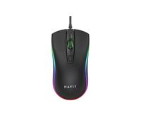 GAMENOTE MS72 Souris bureautique & Gaming 4 Boutons, 1200 DPI, Optique, Filaire USB, rétroéclairage LED