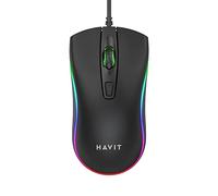 GAMENOTE MS72 Souris bureautique & gaming 4 boutons, 1200 DPI, optique, filaire USB, rétroéclairage LED