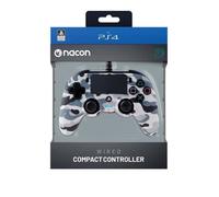 Gamepad - Nacon - Compact Controller - Filaire - Camouflage grise - PS4